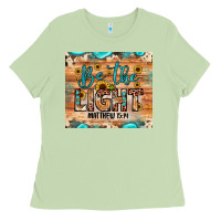 Matcha be the light matthew 5 14 Ladies Tee - JahusDesignShop