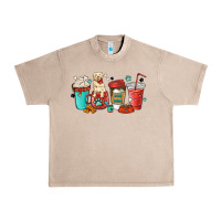 French Oak dog mama golden retriever Urban Heavy Tee - MaliasSmallBusiness