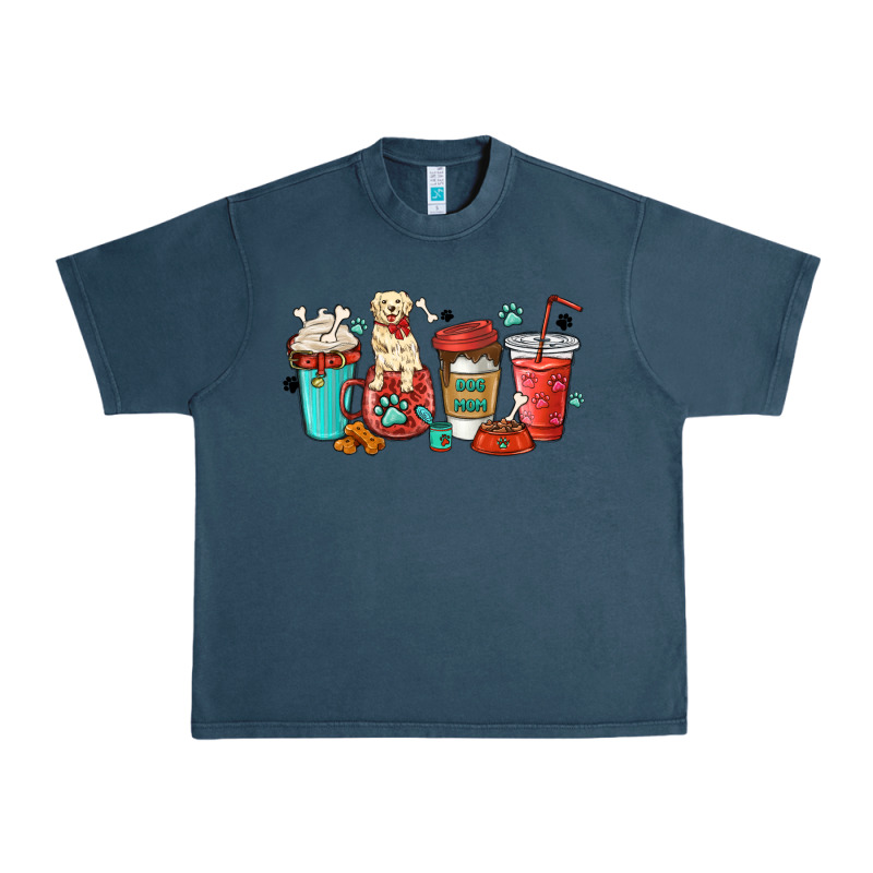 Dog Mama Golden Retriever Urban Heavy Tee by MaliasSmallBusiness | Teevron