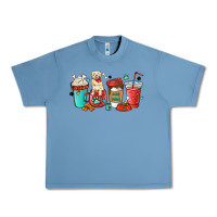 Pebble Blue dog mama golden retriever Urban Heavy Tee - MaliasSmallBusiness