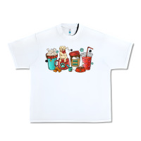 White dog mama golden retriever Urban Heavy Tee - MaliasSmallBusiness