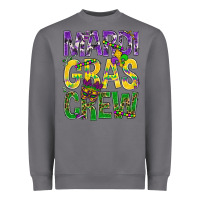 Storm Mardi Gras crew Heavyweight Sweatshirt - BundleAndBundleShop