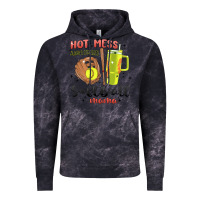 Cloud Black hot mess always stressed softball mama stanley cup Vintage Hoodie - MaliasSmallBusiness