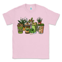 Bubblegum Pink plant lover coffee cups Classic Tee - NancyCooperArtShop