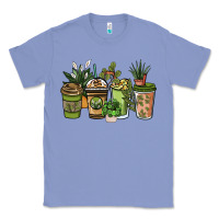 Colony Blue plant lover coffee cups Classic Tee - NancyCooperArtShop