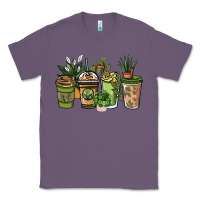 Lavender plant lover coffee cups Classic Tee - NancyCooperArtShop