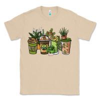 Mushroom plant lover coffee cups Classic Tee - NancyCooperArtShop