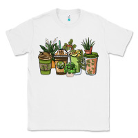 White plant lover coffee cups Classic Tee - NancyCooperArtShop