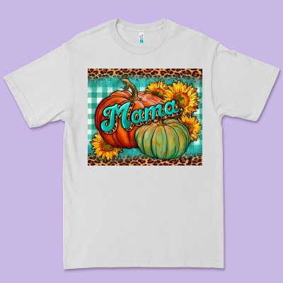 Pumpkin Mama Mouse Pad Premium Tee Designed By Bundleandbundleshop
