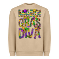 Mushroom Mardi Gras diva Heavyweight Sweatshirt - BundleAndBundleShop