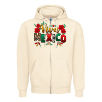 Sandshell Viva Mexico Cinco De Mayo Zipper Hoodie - texasbilliewilder
