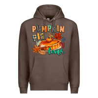 Coffee pumpkin pie lover Premium Hoodie - CowGirlArtShop