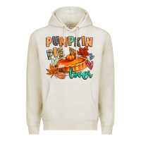 Oatmeal Heather pumpkin pie lover Premium Hoodie - CowGirlArtShop