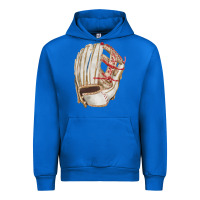 Cobalt Catchers Mitt Fa Element Urban Hoodie - FaDigitalArtStudio
