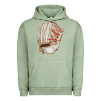 Pigment Oil Green Catchers Mitt Fa Element Urban Hoodie - FaDigitalArtStudio