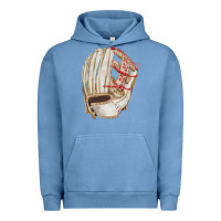 Pigment Pebble Blue Catchers Mitt Fa Element Urban Hoodie - FaDigitalArtStudio