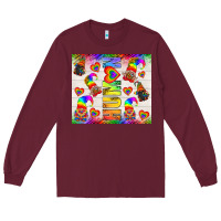 Burgundy Western Human LGBTQ+ Tumbler Long Sleeve Tee - BundleAndBundleShop