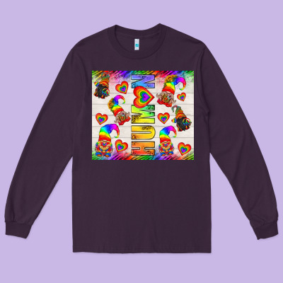 Western Human Lgbtq+ Tumbler Long Sleeve Tee Designed By Bundleandbundleshop