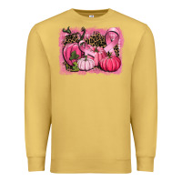 Antique Gold cancer pumpkins Premium Sweatshirt - CowGirlArtShop