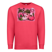 Cardinal cancer pumpkins Premium Sweatshirt - CowGirlArtShop