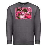 Charcoal Heather cancer pumpkins Premium Sweatshirt - CowGirlArtShop