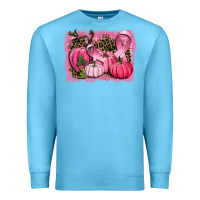 Ocean Blue cancer pumpkins Premium Sweatshirt - CowGirlArtShop