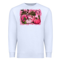White cancer pumpkins Premium Sweatshirt - CowGirlArtShop