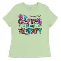 Matcha crafting is my therapy Ladies Tee - AdoDesignShop