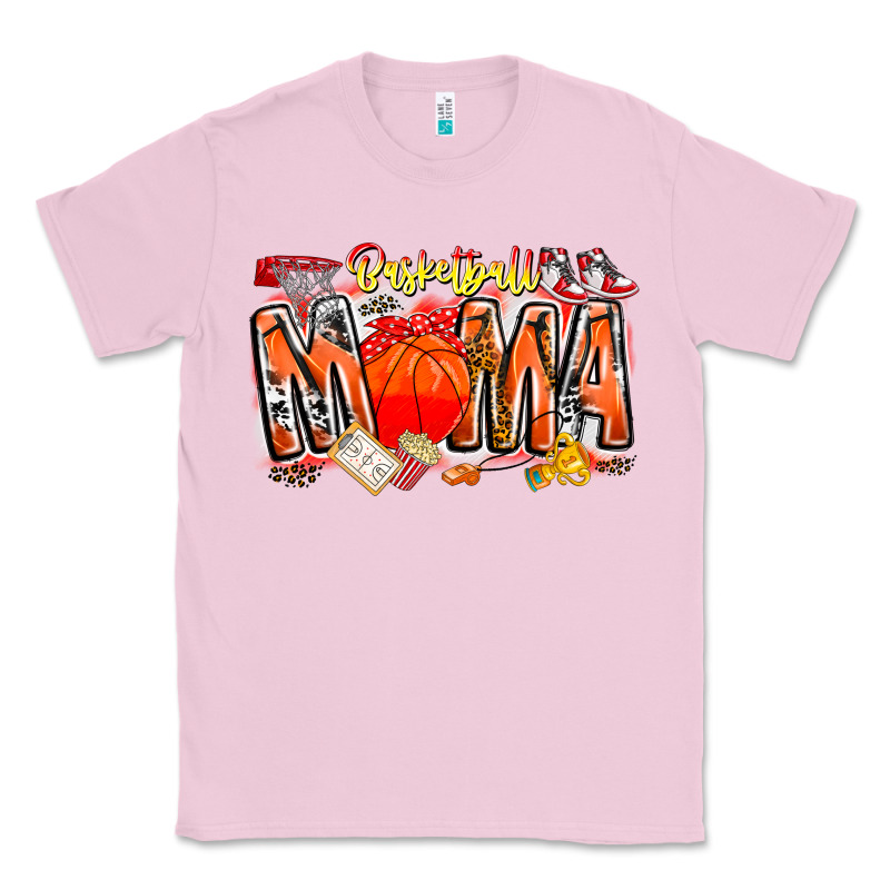 Basketball Mama Classic Tee by CowhideDigitalArt | Teevron