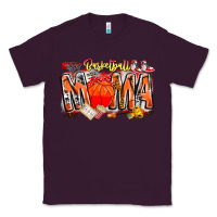 Plum basketball mama Classic Tee - CowhideDigitalArt