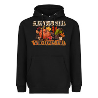 Just A Girl Who Loves Fall Heavyweight Hoodie | Teevron