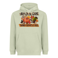 Matcha just a girl who loves fall Heavyweight Hoodie - CowGirlArtShop