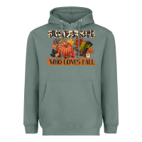 Sage just a girl who loves fall Heavyweight Hoodie - CowGirlArtShop