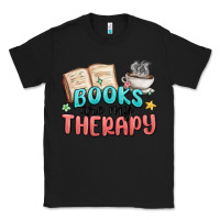 Black books are my therapy Classic Tee - MaliasSmallBusiness
