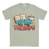 Matcha books are my therapy Classic Tee - MaliasSmallBusiness