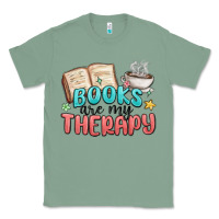 Sage books are my therapy Classic Tee - MaliasSmallBusiness