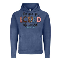 Vintage Denim for god so loved the world Vintage Hoodie - MaliasSmallBusiness