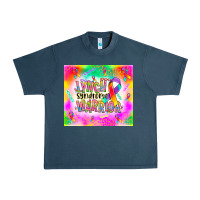 Midnight Navy lynch stndrome warrior Urban Heavy Tee - NancyCooperArtShop