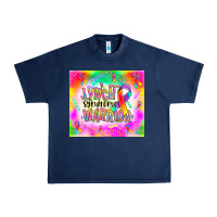 Navy lynch stndrome warrior Urban Heavy Tee - NancyCooperArtShop