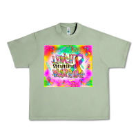 Oil Green lynch stndrome warrior Urban Heavy Tee - NancyCooperArtShop
