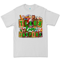 Dove Grey teach love inspire with Christmas and teacher elements Premium Tee - AdoDesignShop