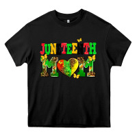 Black juneteenth mom Heavy Core Tee - AdoDesignShop