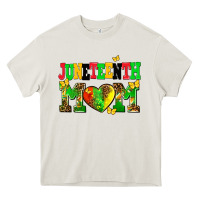 Cream juneteenth mom Heavy Core Tee - AdoDesignShop