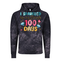 Cloud Black i sparkled my way through 100 days Vintage Hoodie - MaliasSmallBusiness