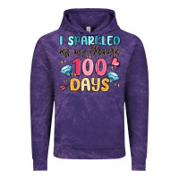 Cloud Purple i sparkled my way through 100 days Vintage Hoodie - MaliasSmallBusiness