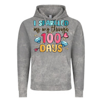 Cloud Rock i sparkled my way through 100 days Vintage Hoodie - MaliasSmallBusiness