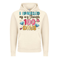 Vintage Artic i sparkled my way through 100 days Vintage Hoodie - MaliasSmallBusiness