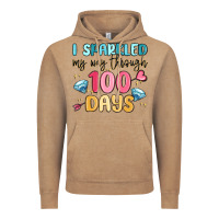 Vintage Coffee i sparkled my way through 100 days Vintage Hoodie - MaliasSmallBusiness