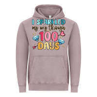 Vintage Zinc i sparkled my way through 100 days Vintage Hoodie - MaliasSmallBusiness