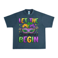 Midnight Navy let the shenanigans begin Urban Heavy Tee - MaliasSmallBusiness